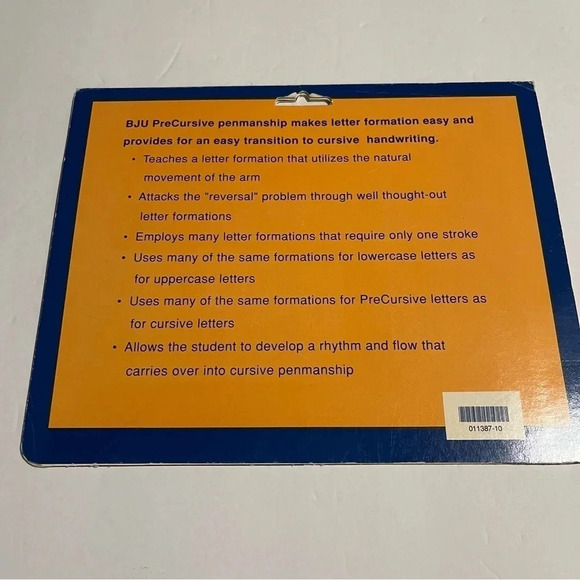 Bob Jones Practi-Slate 1991 Kids Writing Practice Reusable Homeschool No Mess - Picture 6 of 6